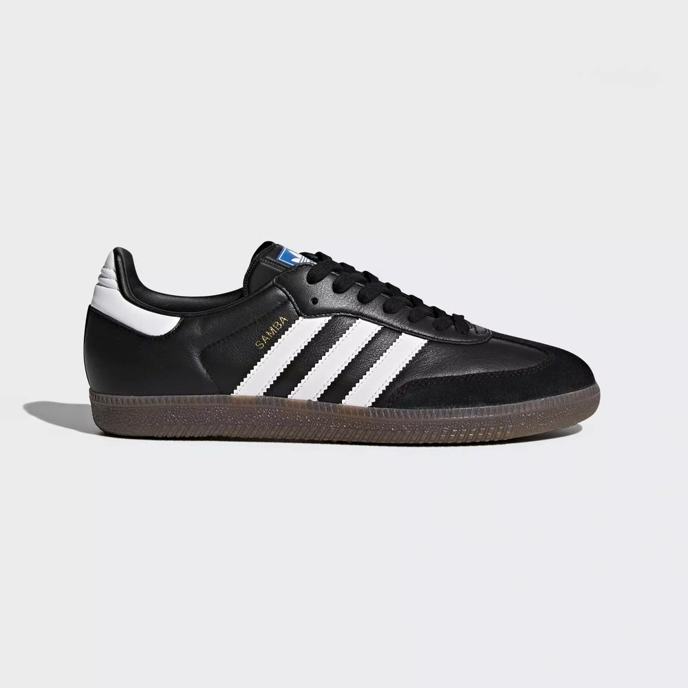 Adidas Samba OG Tenis Negros Para Hombre (MX-88974)